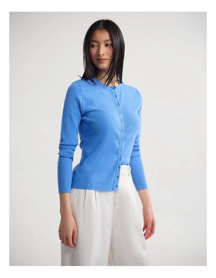 Alexie Cardigan in Blue image 3