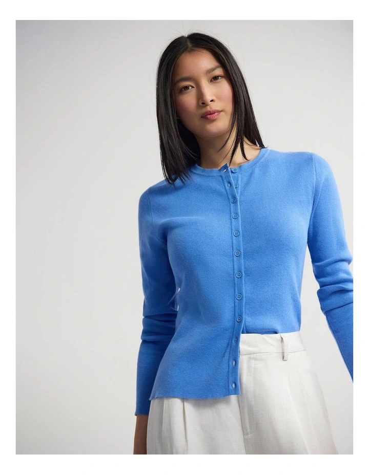 Alexie Cardigan in Blue image 4