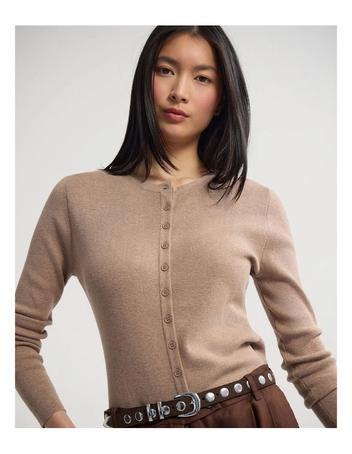 Alexie Cardigan in Army image 4