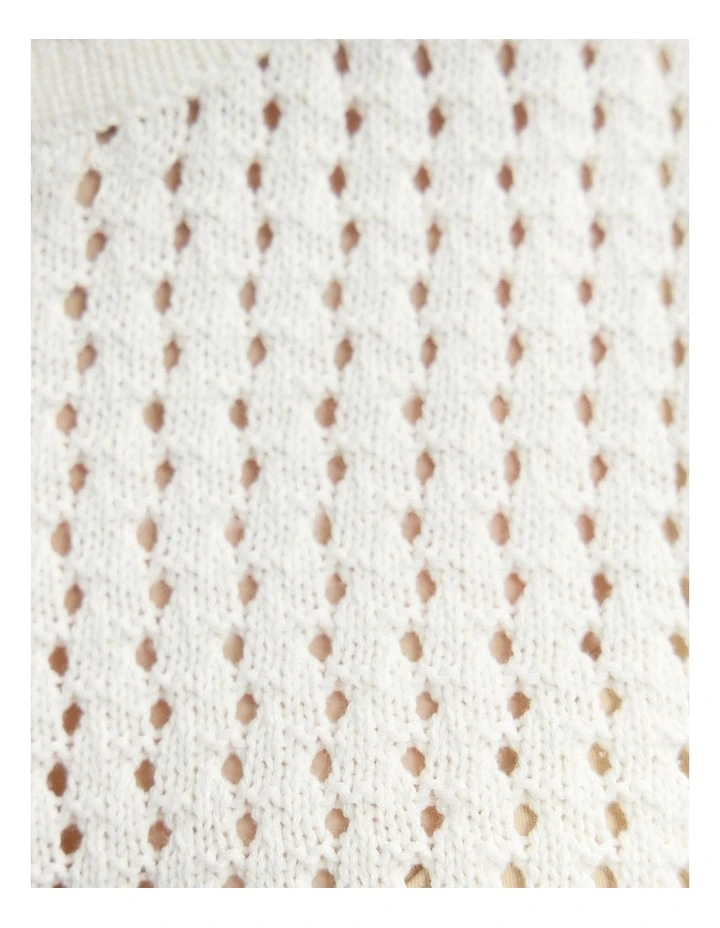 Lily Knitted Fringe Tank image 6