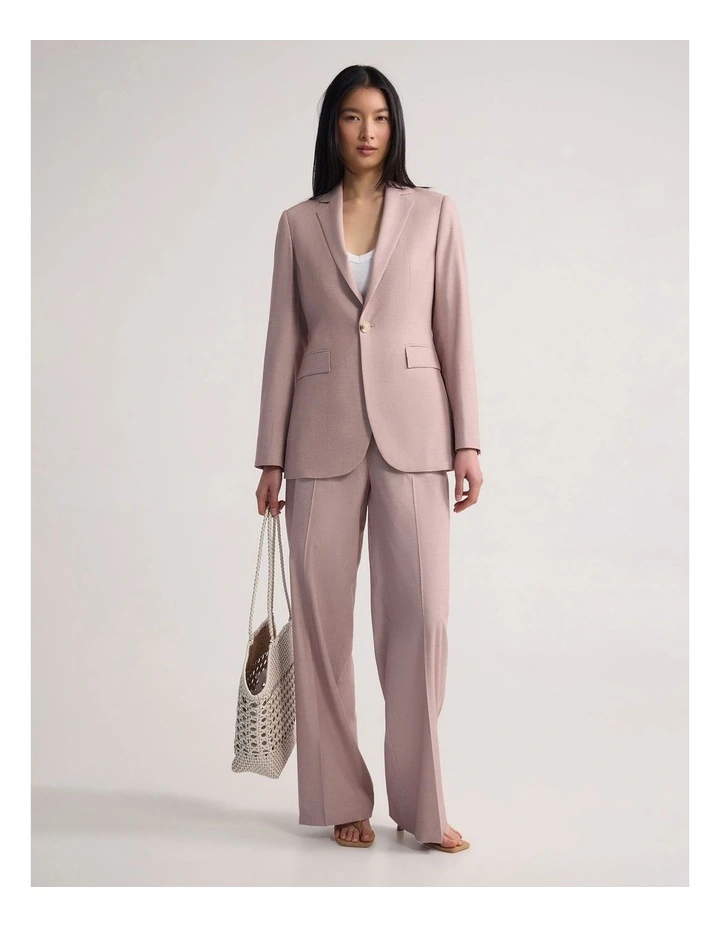 Ebony Suit Jacket in Pink image 5