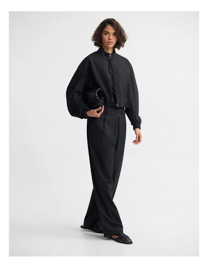 Juniper Stretch Pinfeather Pant in Black image 4