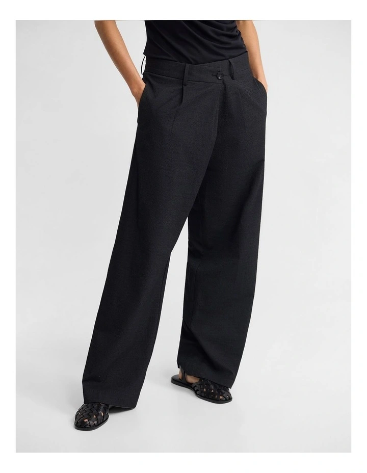 Juniper Stretch Pinfeather Pant in Black image 5