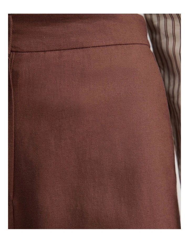 Tyra Shorts in Burnt Mocha image 6