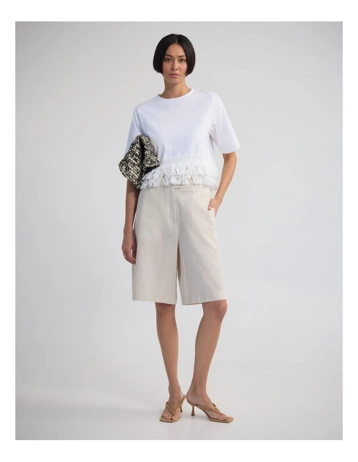 Tyra Bermuda Shorts in Sand image 5