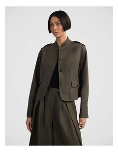 Mimi Military Jacket in Green