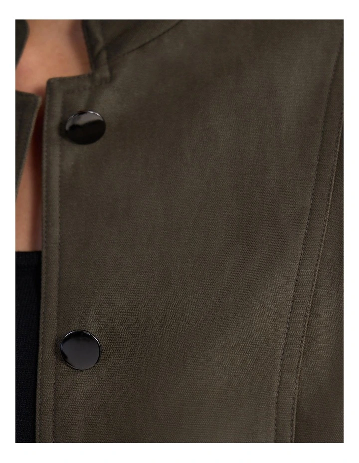 Mimi Military Jacket in Green image 6