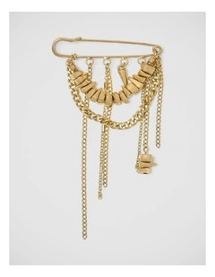 Etta Brooche in Gold