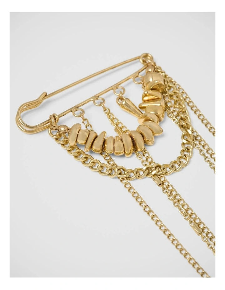Etta Brooche in Gold image 2