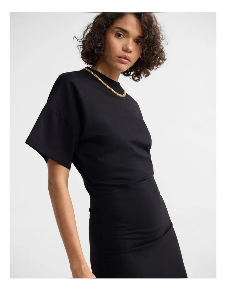 Carolyn Ponti Dress in Black image 5