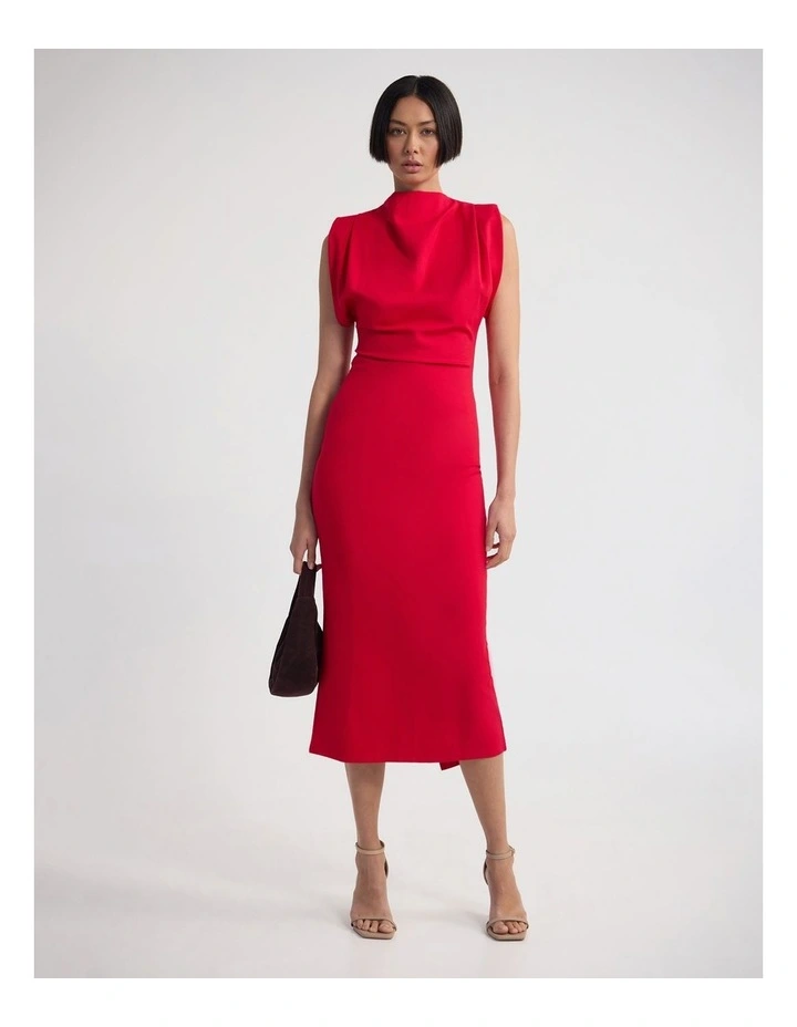 Genevive Dress in Red image 1