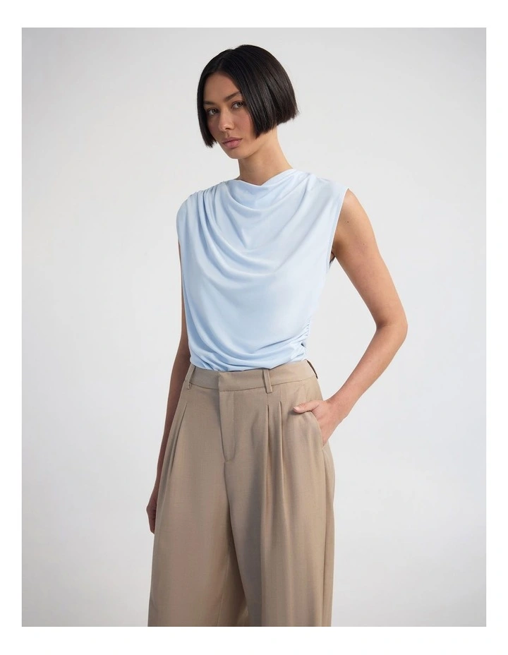 Aster Jersey Top in Sky image 3