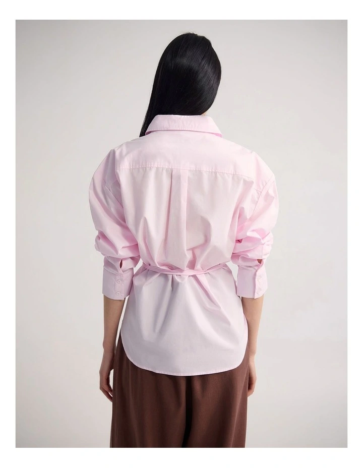 Rada Cotton Shirt in Pink image 2
