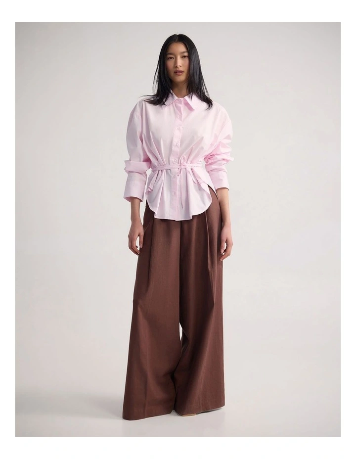 Rada Cotton Shirt in Pink image 5