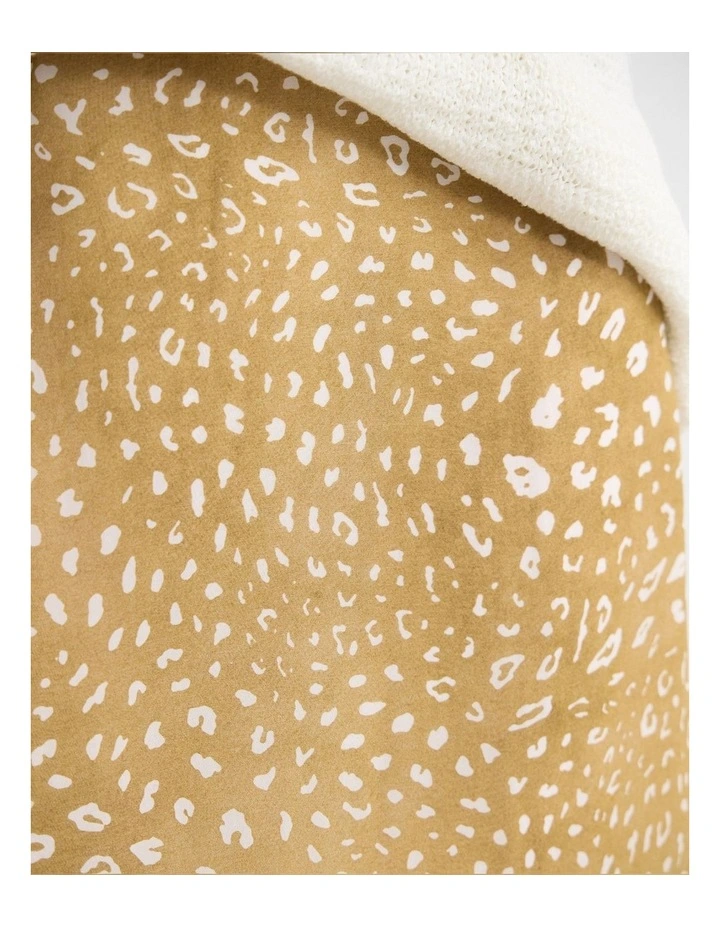 Nanuska Bambi Print Skirt in Caramel image 6