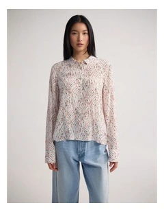 Poppy Printed Blouse in Multi