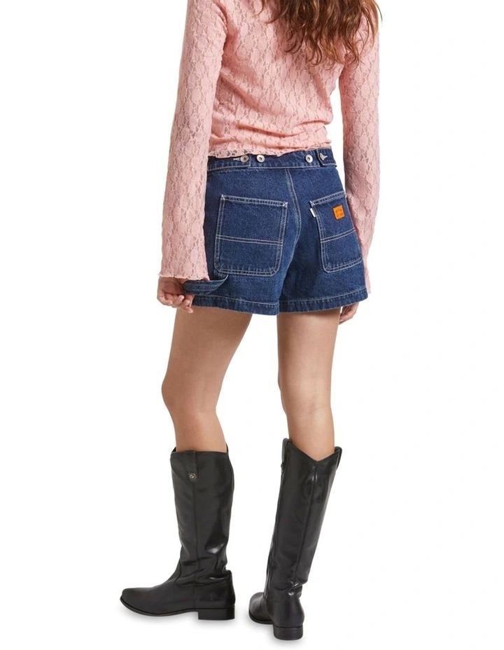 Wrap Skort in Navy image 2