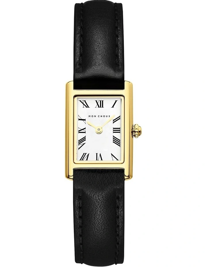 Rendezvous Stainless Steel Rectangle Watch 28mm in Gold image 1