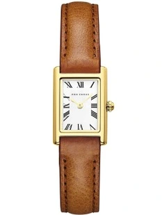 Rendezvous Stainless Steel Rectangle Watch 28mm in Gold