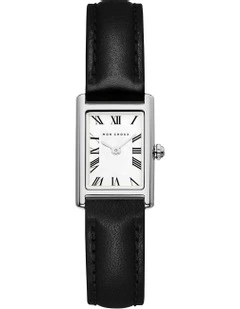 Rendezvous Stainless Steel Rectangle Watch 28mm in Silver