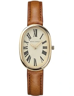 Fleur Oval Watch 23mm in Gold