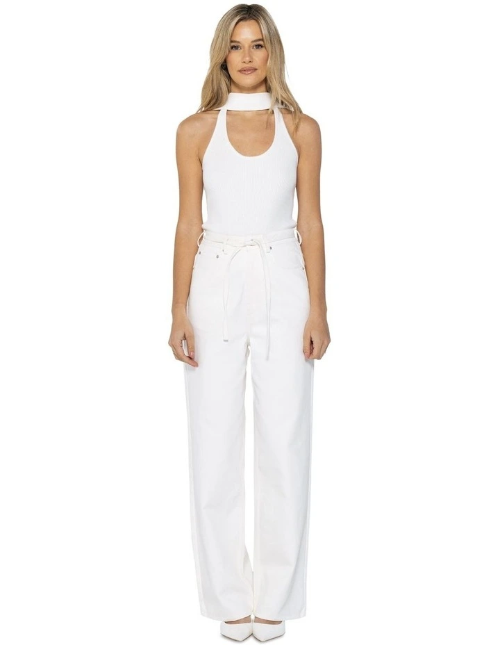 Denim Jeans White image 1