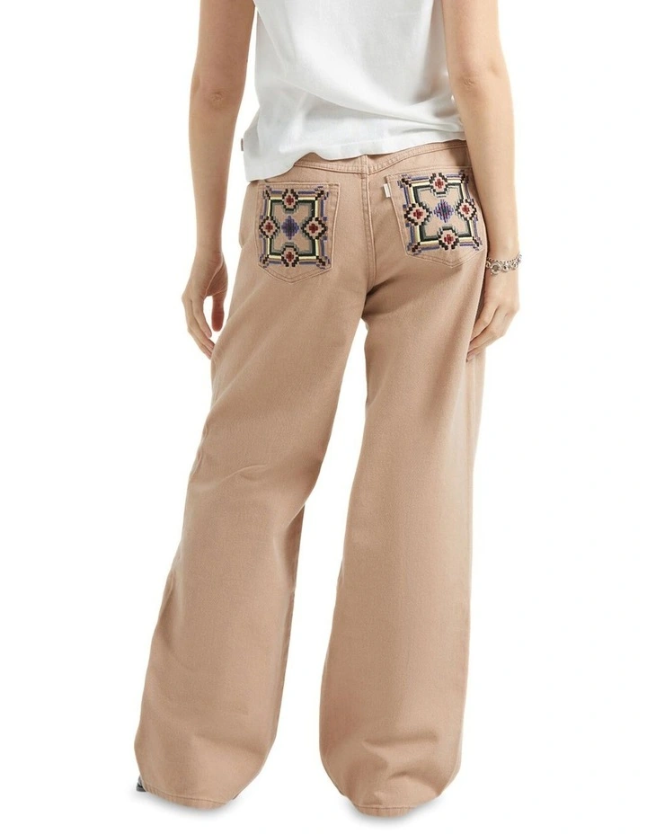 The Chloe 5 Pocket Pant in Washed Timeless Taupe image 2