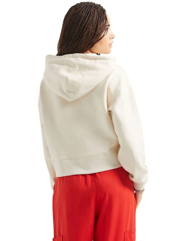 Pegasus Zip Hood in Whitecap image 2