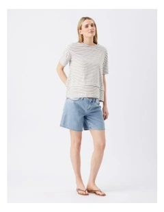 Dion Denim Short