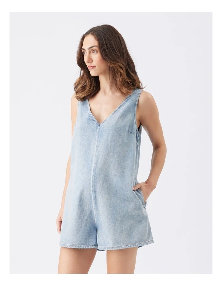 Fenix Denim Playsuit image 3