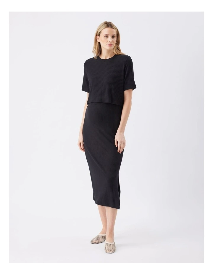 Ivy Rib Nursing Dress image 1