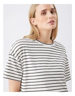 Jada Stripe Nursing Tee