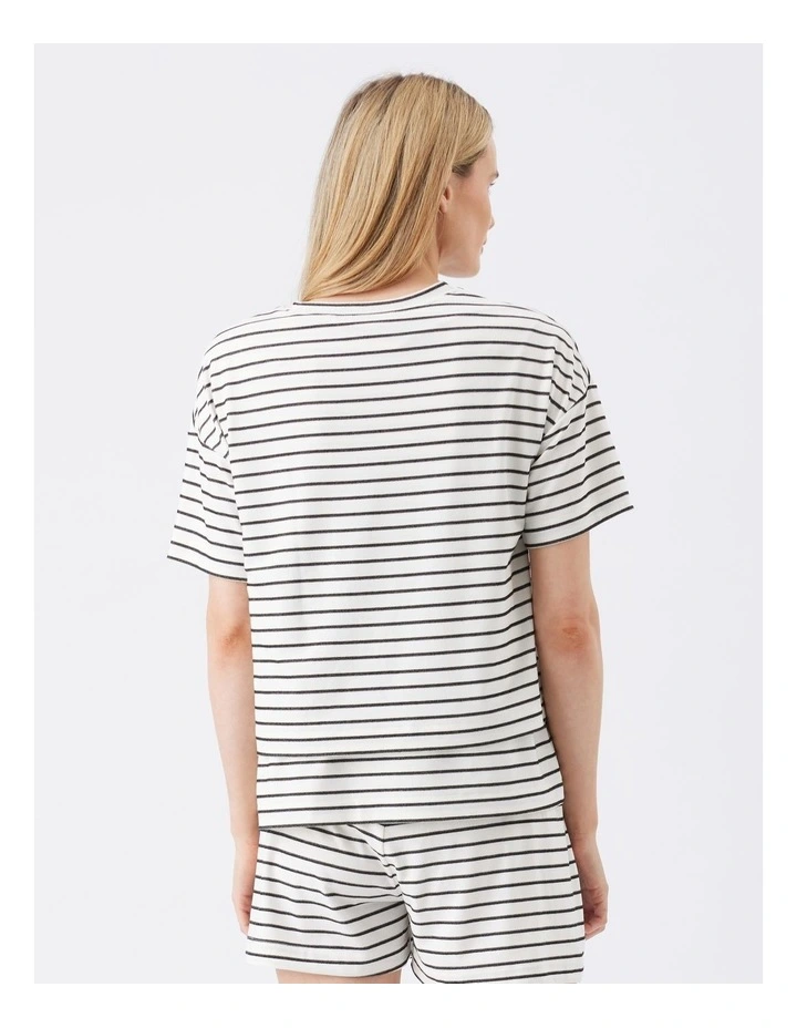 Jada Stripe Nursing Tee image 2