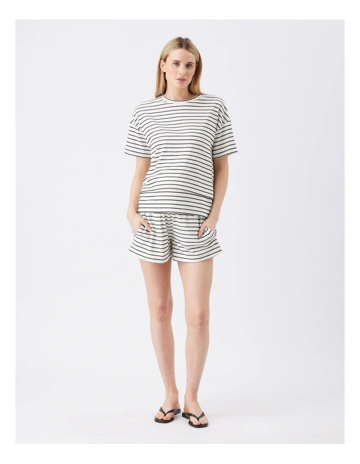 Jada Stripe Nursing Tee image 5