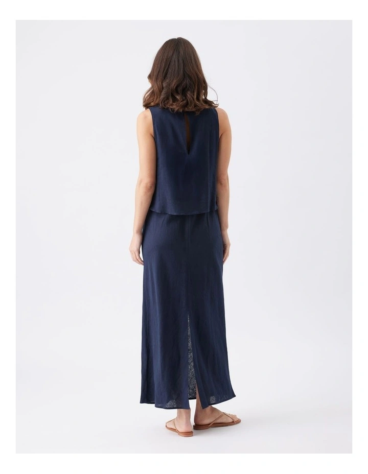 Lena Linen Nursing Dress image 2