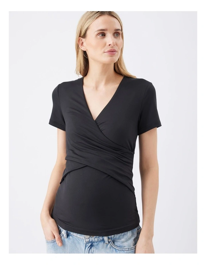 Luxe Knit Embrace Nursing Tee image 1