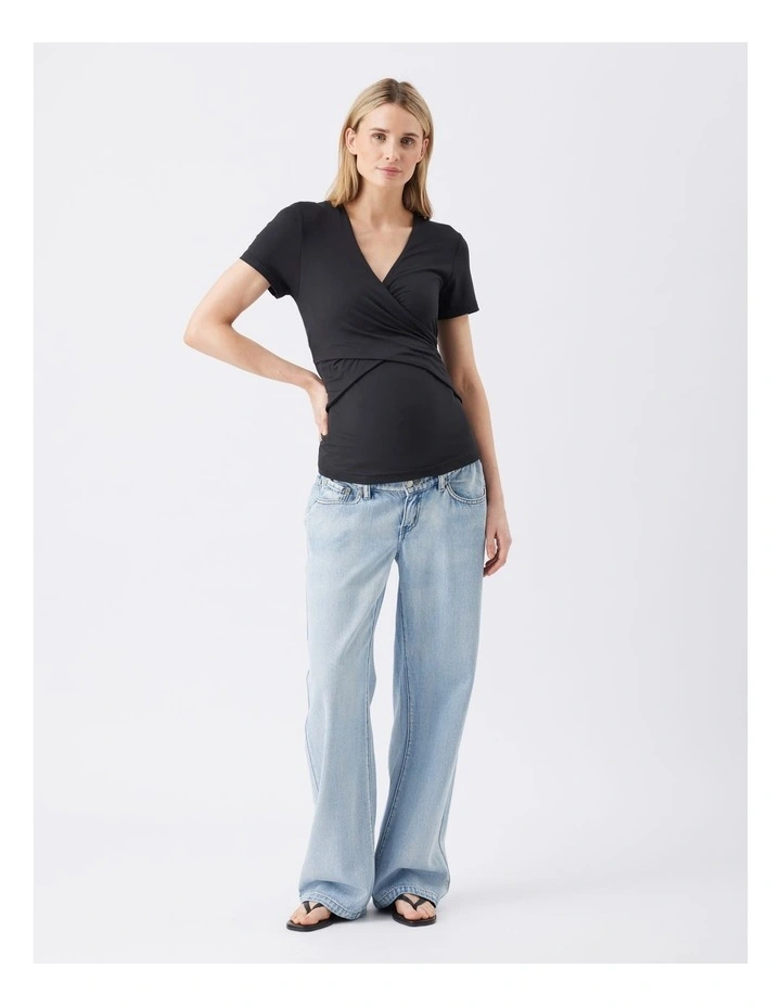 Luxe Knit Embrace Nursing Tee image 4