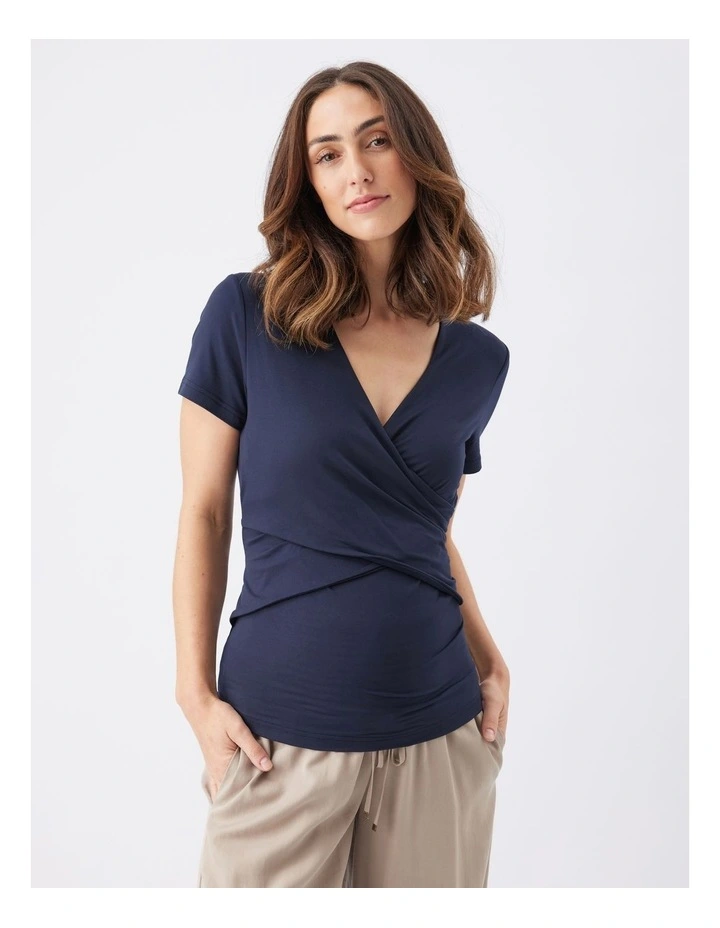 Luxe Knit Embrace Nursing Tee image 1
