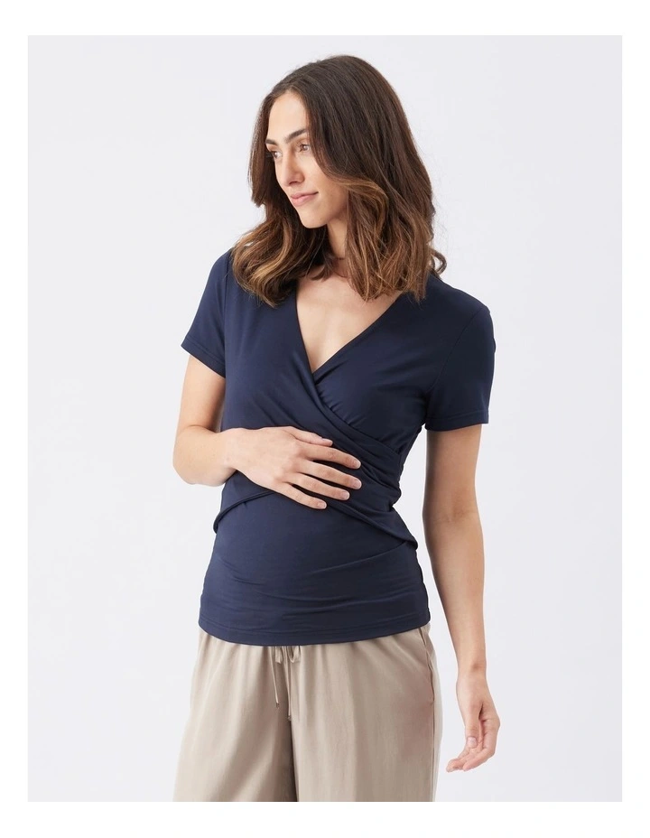 Luxe Knit Embrace Nursing Tee image 3