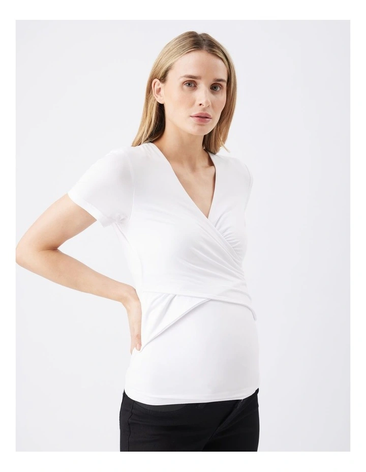 Luxe Knit Embrace Nursing Tee image 3