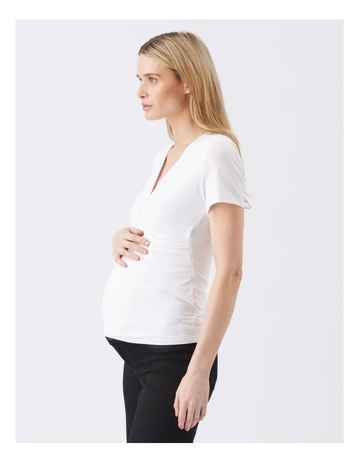 Luxe Knit Embrace Nursing Tee image 4