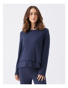 Mike Rib Nursing L/Sleeve Top