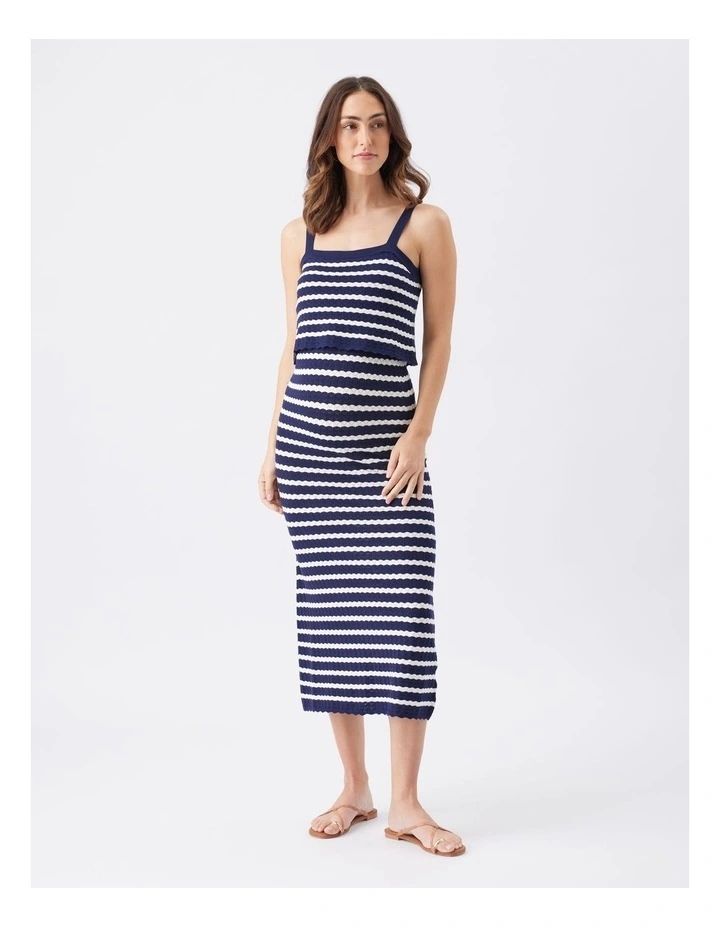 Pointelle Knit Nursing Dress image 1