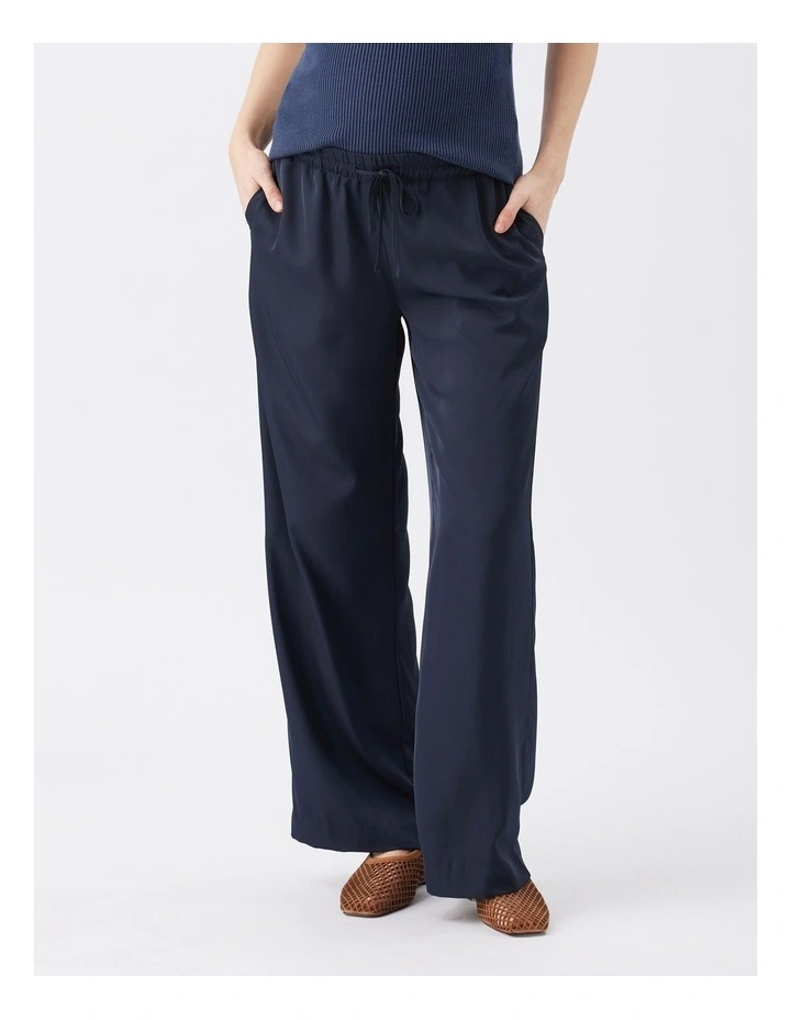 Tamara Satin Pull-On Pant image 1