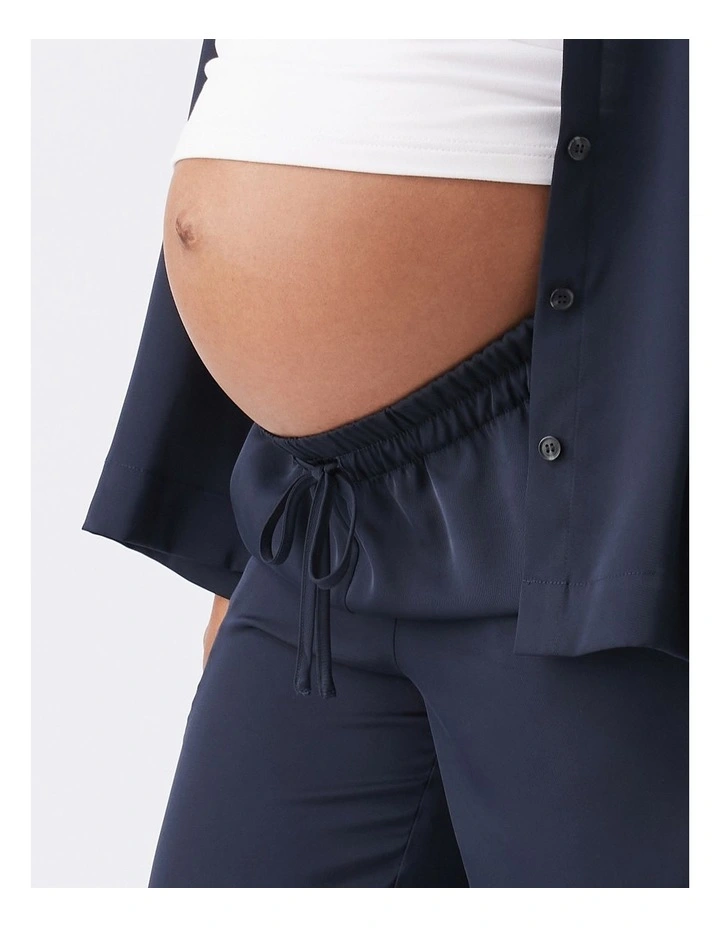 Tamara Satin Pull-On Pant image 5