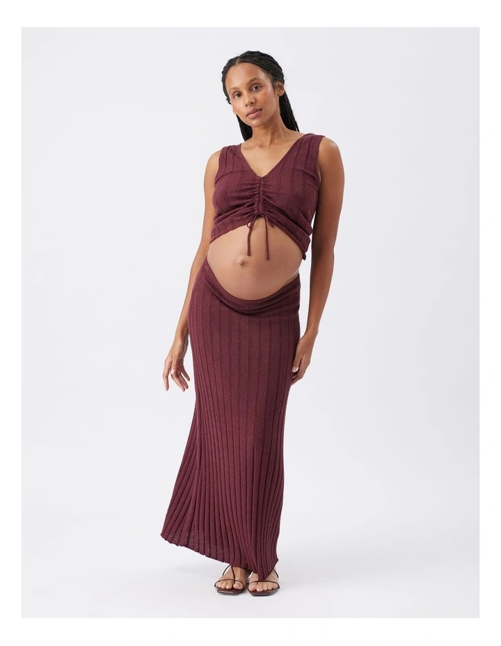 Charli Rib Knit Skirt image 1