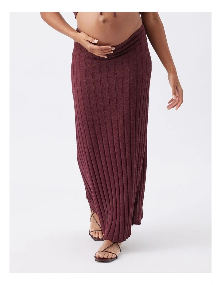 Charli Rib Knit Skirt image 4