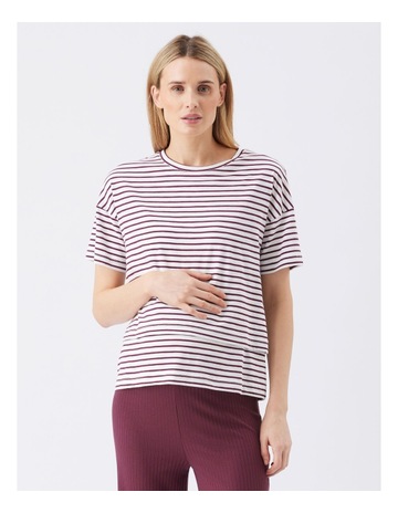 White / Maroon colour