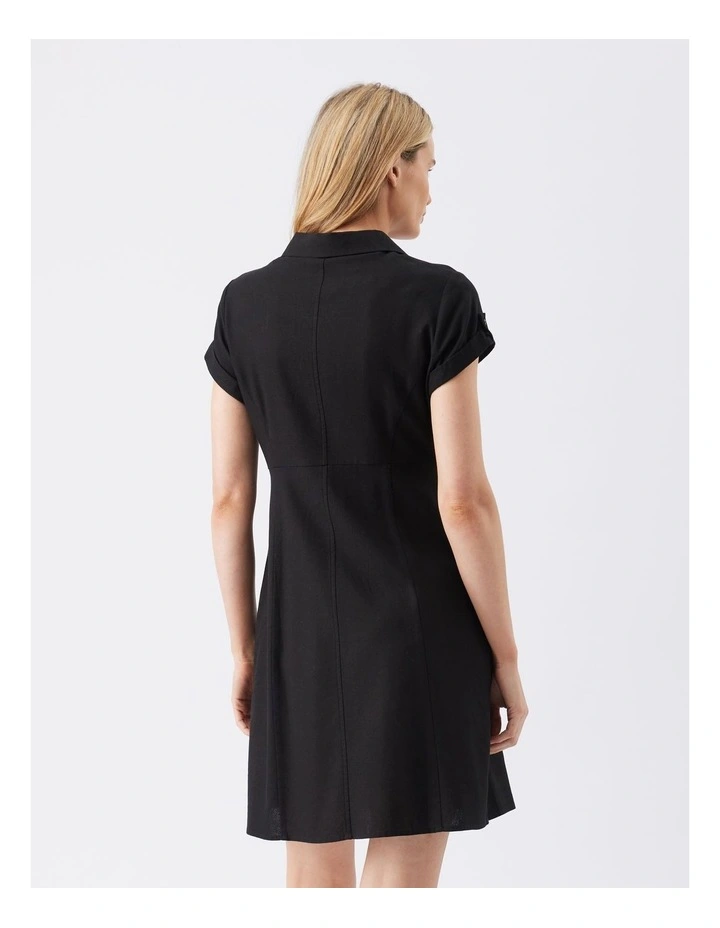 Colette Tie Up Linen Dress image 2