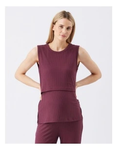 Peter Rib Nursing Tank